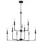 Quoizel Prescott Chandelier 9 Lights Matte Black PRC5232MBK - alternate 4